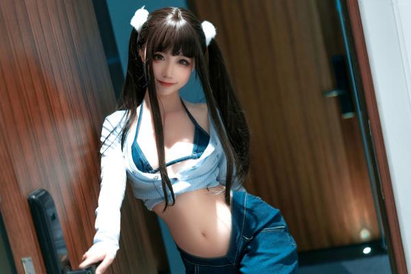 蠢沫沫   蠢沫沫-139-吉他妹妹2.0：极致私房诱惑，半褪牛仔展现唯美蜜桃臀曲线第53张图片