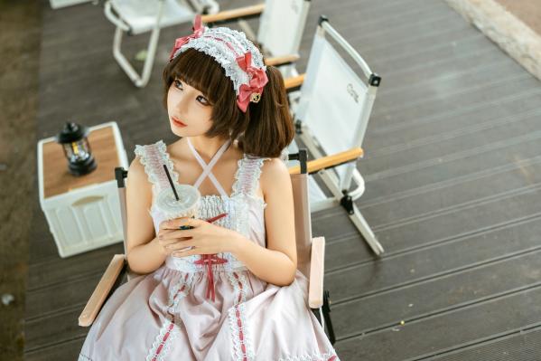 蠢沫沫   蠢沫沫-二次元萌系Cosplay精选，化身灵动猫娘与奇幻少女，清纯与性感并存的私房写真第1张图片