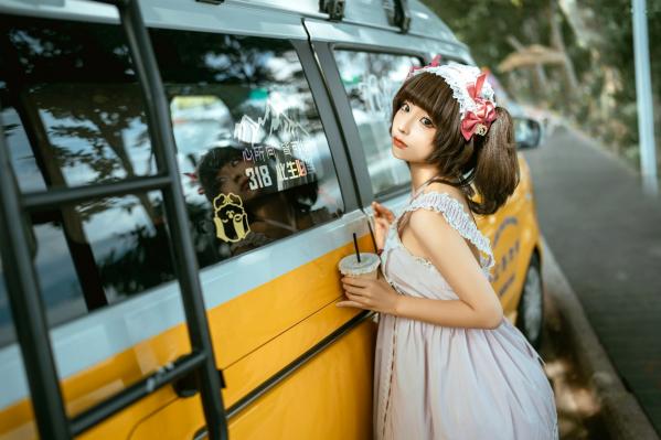 蠢沫沫   蠢沫沫-二次元萌系Cosplay精选，化身灵动猫娘与奇幻少女，清纯与性感并存的私房写真第2张图片