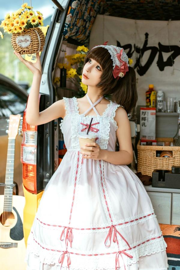 蠢沫沫   蠢沫沫-二次元萌系Cosplay精选，化身灵动猫娘与奇幻少女，清纯与性感并存的私房写真第4张图片