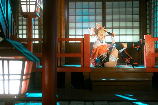 蠢沫沫   蠢沫沫-二次元萌系Cosplay精选，化身灵动猫娘与奇幻少女，清纯与性感并存的私房写真第12张图片