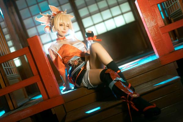 蠢沫沫   蠢沫沫-二次元萌系Cosplay精选，化身灵动猫娘与奇幻少女，清纯与性感并存的私房写真第16张图片
