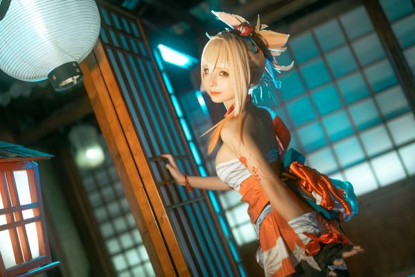 蠢沫沫   蠢沫沫-二次元萌系Cosplay精选，化身灵动猫娘与奇幻少女，清纯与性感并存的私房写真第17张图片