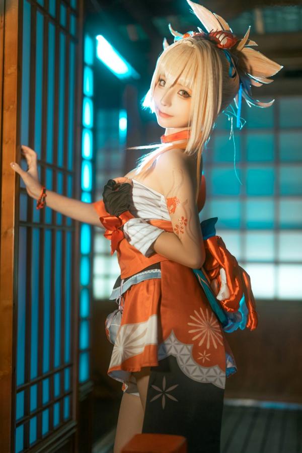 蠢沫沫   蠢沫沫-二次元萌系Cosplay精选，化身灵动猫娘与奇幻少女，清纯与性感并存的私房写真第18张图片