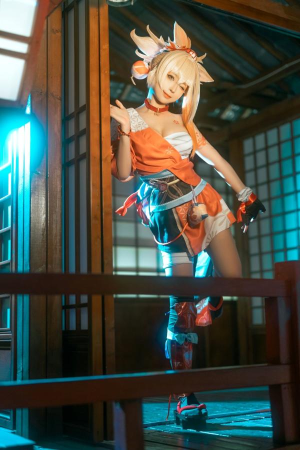 蠢沫沫   蠢沫沫-二次元萌系Cosplay精选，化身灵动猫娘与奇幻少女，清纯与性感并存的私房写真第19张图片