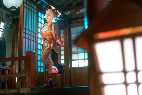 蠢沫沫   蠢沫沫-二次元萌系Cosplay精选，化身灵动猫娘与奇幻少女，清纯与性感并存的私房写真第20张图片