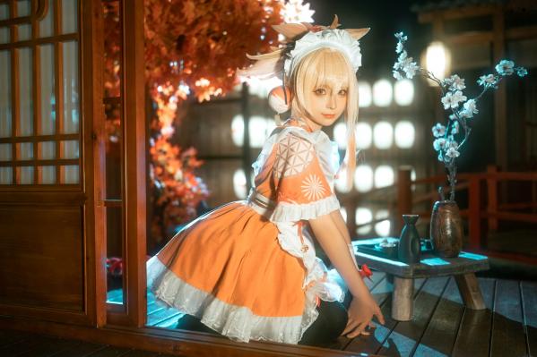 蠢沫沫   蠢沫沫-二次元萌系Cosplay精选，化身灵动猫娘与奇幻少女，清纯与性感并存的私房写真第25张图片