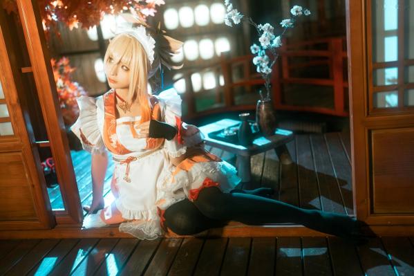 蠢沫沫   蠢沫沫-二次元萌系Cosplay精选，化身灵动猫娘与奇幻少女，清纯与性感并存的私房写真第28张图片