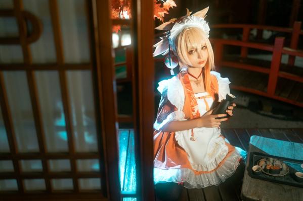 蠢沫沫   蠢沫沫-二次元萌系Cosplay精选，化身灵动猫娘与奇幻少女，清纯与性感并存的私房写真第29张图片