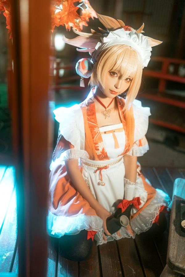 蠢沫沫   蠢沫沫-二次元萌系Cosplay精选，化身灵动猫娘与奇幻少女，清纯与性感并存的私房写真第30张图片
