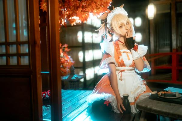 蠢沫沫   蠢沫沫-二次元萌系Cosplay精选，化身灵动猫娘与奇幻少女，清纯与性感并存的私房写真第31张图片