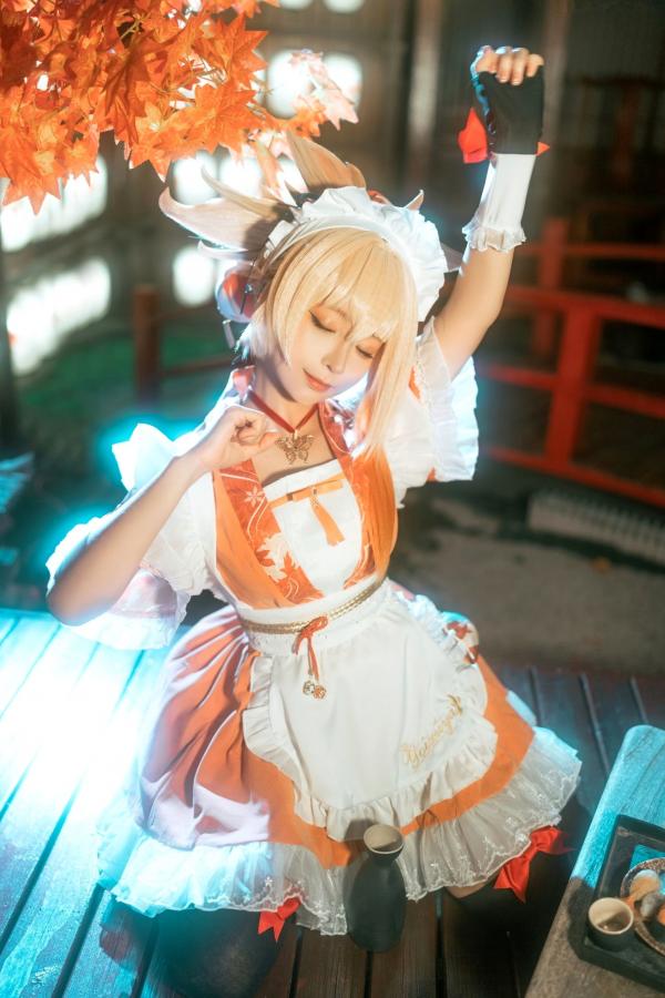 蠢沫沫   蠢沫沫-二次元萌系Cosplay精选，化身灵动猫娘与奇幻少女，清纯与性感并存的私房写真第32张图片