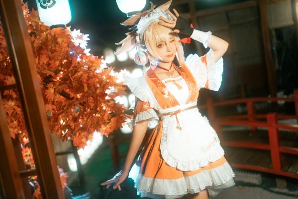 蠢沫沫   蠢沫沫-二次元萌系Cosplay精选，化身灵动猫娘与奇幻少女，清纯与性感并存的私房写真第35张图片