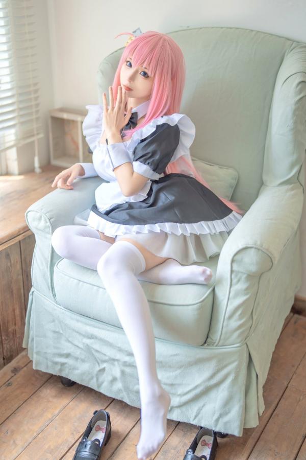 蠢沫沫   蠢沫沫-二次元萌系Cosplay精选，化身灵动猫娘与奇幻少女，清纯与性感并存的私房写真第51张图片