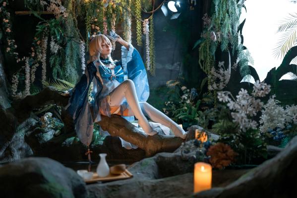 蠢沫沫   蠢沫沫-二次元萌系Cosplay精选，化身灵动猫娘与奇幻少女，清纯与性感并存的私房写真第63张图片