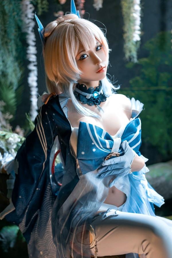 蠢沫沫   蠢沫沫-二次元萌系Cosplay精选，化身灵动猫娘与奇幻少女，清纯与性感并存的私房写真第64张图片