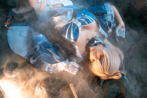 蠢沫沫   蠢沫沫-二次元萌系Cosplay精选，化身灵动猫娘与奇幻少女，清纯与性感并存的私房写真第66张图片