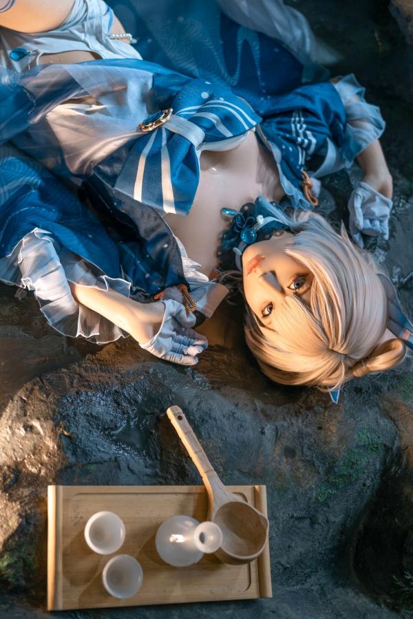 蠢沫沫   蠢沫沫-二次元萌系Cosplay精选，化身灵动猫娘与奇幻少女，清纯与性感并存的私房写真第68张图片