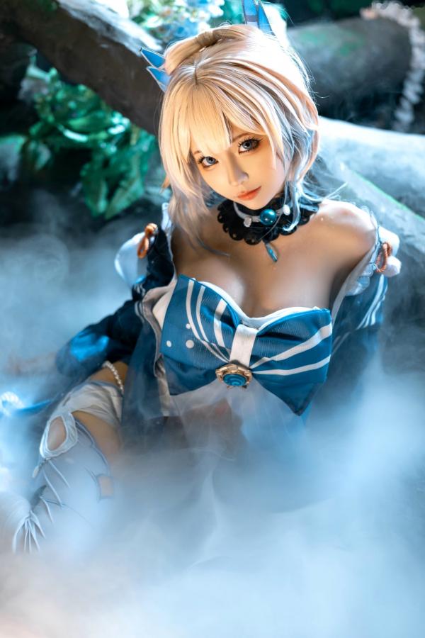 蠢沫沫   蠢沫沫-二次元萌系Cosplay精选，化身灵动猫娘与奇幻少女，清纯与性感并存的私房写真第71张图片
