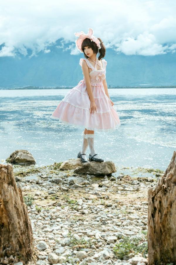 蠢沫沫   蠢沫沫-二次元萌系Cosplay精选，化身灵动猫娘与奇幻少女，清纯与性感并存的私房写真第87张图片