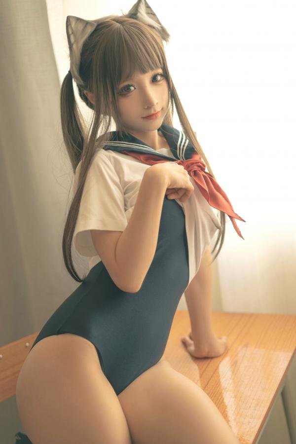 蠢沫沫   蠢沫沫-143-放学后-School-Kitty，精选校服制服角色扮演私房摄影作品，展现纯欲诱惑与极致魅力第14张图片