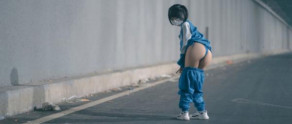 蠢沫沫   蠢沫沫-136-叫兽的恶作剧-清纯校服学妹篇：百变制服诱惑，极致反差视觉大片第65张图片