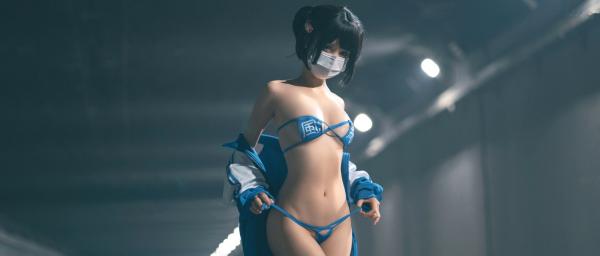 蠢沫沫   蠢沫沫-136-叫兽的恶作剧-清纯校服学妹篇：百变制服诱惑，极致反差视觉大片第94张图片