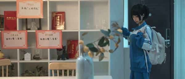 蠢沫沫   蠢沫沫-136-叫兽的恶作剧-清纯校服学妹篇：百变制服诱惑，极致反差视觉大片第130张图片
