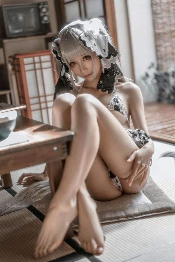 蠢沫沫   蠢沫沫-可畏COS私房照：极致诱惑的绅士版大尺度特写，展现完美女神范第39张图片