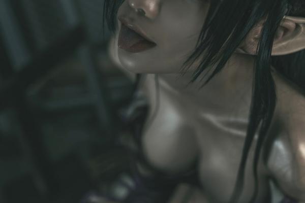 蠢沫沫   蠢沫沫黑兽精灵Cosplay，暗黑女王风极致诱惑，高清人像写真套图大赏第74张图片