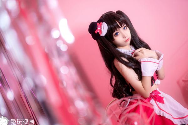 蠢沫沫   蠢沫沫-077-女仆凛：二次元Cosplay动漫风，极致美腿与黑丝制服诱惑，甜美梦幻写真第1张图片