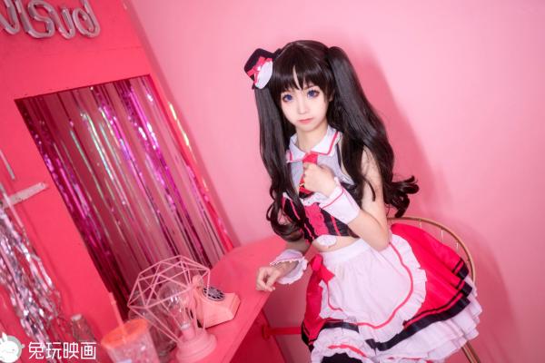 蠢沫沫   蠢沫沫-077-女仆凛：二次元Cosplay动漫风，极致美腿与黑丝制服诱惑，甜美梦幻写真第38张图片