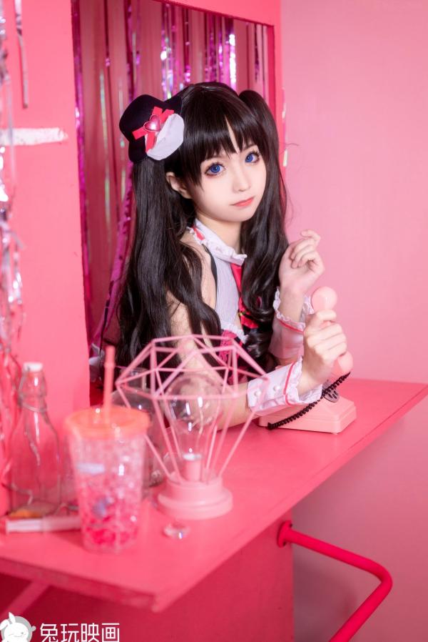 蠢沫沫   蠢沫沫-077-女仆凛：二次元Cosplay动漫风，极致美腿与黑丝制服诱惑，甜美梦幻写真第40张图片