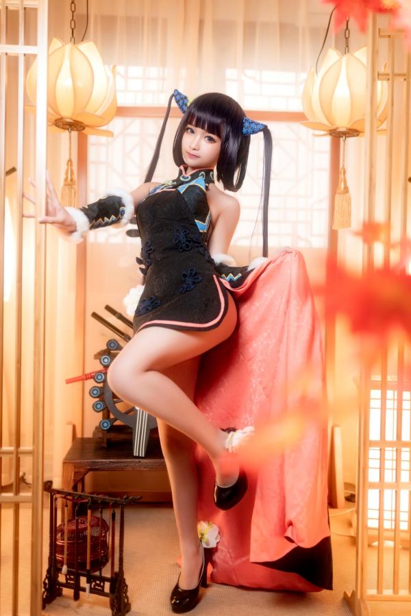 蠢沫沫   蠢沫沫-084-杨玉环二破，精美古风COS作品，私房角色扮演展现诱人美腿与娇羞气质第24张图片