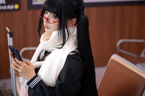 蠢沫沫   蠢沫沫私房大尺度写真：甜欲制服诱惑，极致身材展现 [150P]第5张图片