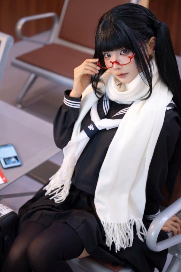 蠢沫沫   蠢沫沫私房大尺度写真：甜欲制服诱惑，极致身材展现 [150P]第7张图片
