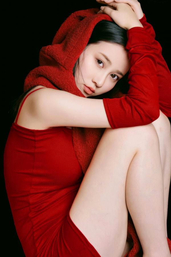 年年Nnian 年年  年年Nnian-拜年兔，红色兔女郎主题私房，春节喜庆性感诱惑女神写真第6张图片