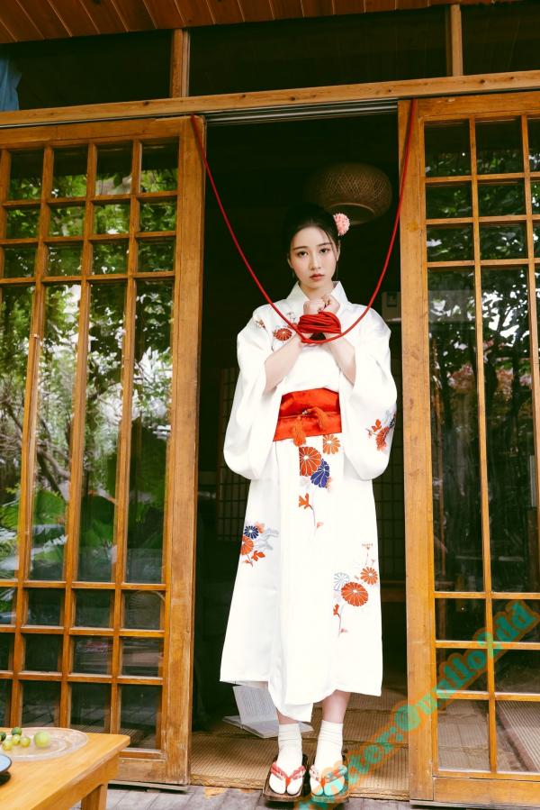 年年Nnian 年年  年年-以爱之名：唯美日式和风，束缚艺术与极致私房诱惑，静谧木屋下的魅惑瞬间第15张图片