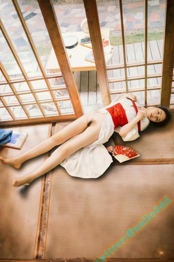 年年Nnian 年年  年年-以爱之名：唯美日式和风，束缚艺术与极致私房诱惑，静谧木屋下的魅惑瞬间第51张图片