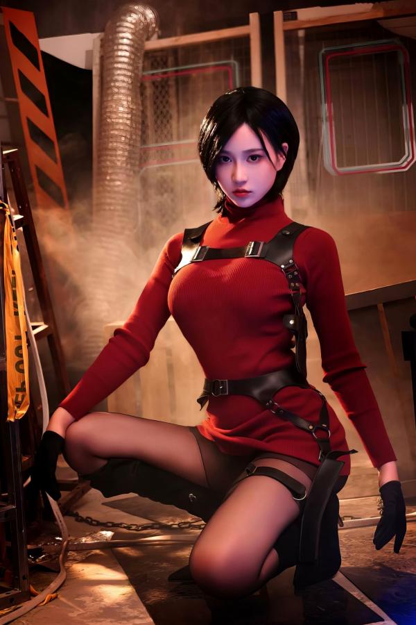 年年Nnian 年年  年年-艾达-Ada-Wong-生化危机特工角色扮演，工业风场景下的极致演绎，冷艳气质与火辣身材完美融合第30张图片