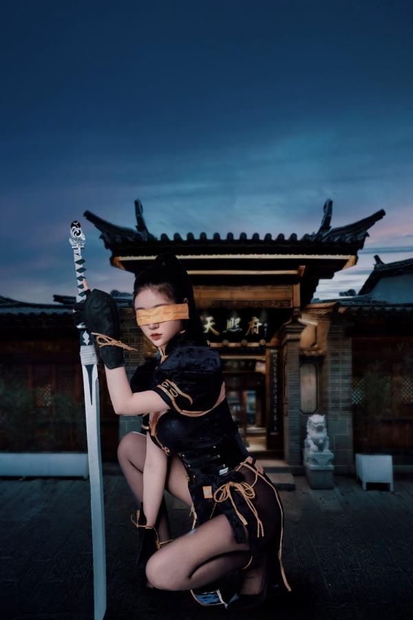 年年Nnian 年年  年年Nnian-宁红叶角色扮演，古风刺客风，性感私房大尺度写真，冷艳决绝之美第6张图片