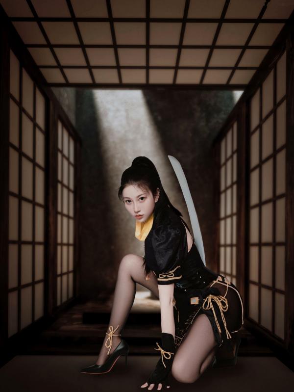 年年Nnian 年年  年年Nnian-宁红叶角色扮演，古风刺客风，性感私房大尺度写真，冷艳决绝之美第7张图片