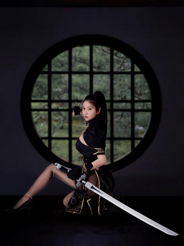 年年Nnian 年年  年年Nnian-宁红叶角色扮演，古风刺客风，性感私房大尺度写真，冷艳决绝之美第11张图片