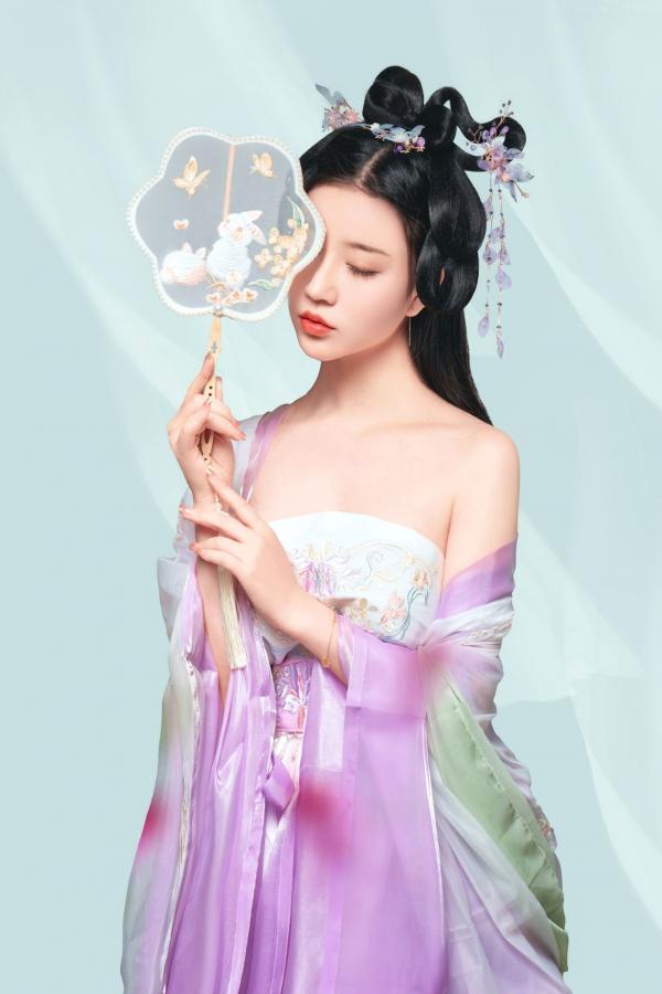 年年Nnian 年年  年年Nnian-春日之時：古风汉服温婉美人，唯美艺术私房视觉盛宴第7张图片