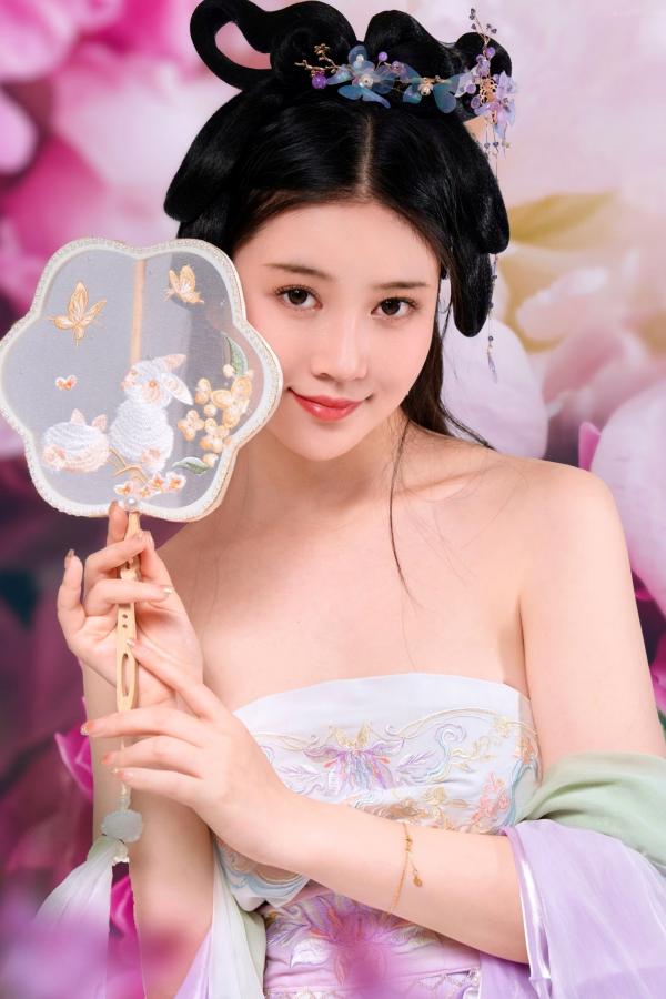 年年Nnian 年年  年年Nnian-春日之時：古风汉服温婉美人，唯美艺术私房视觉盛宴第12张图片