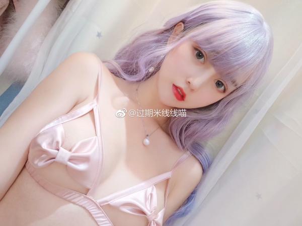 过期米线线喵   过期米线线喵超火私房大尺度写真，性感内衣与黑丝诱惑视觉盛宴第168张图片