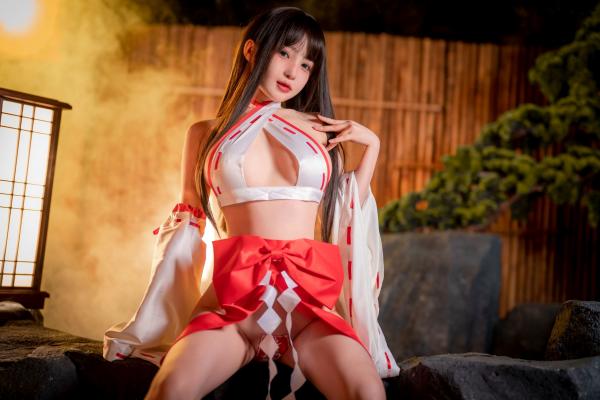 桜井宁宁 樱井宁宁  桜井宁宁-045-纯洁巫女：温泉氤氲大尺度私房，极致纯欲和风诱惑第11张图片