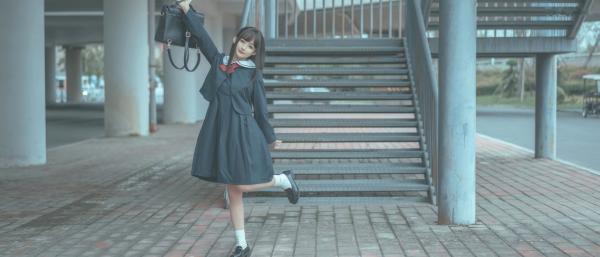 桜井宁宁 樱井宁宁  桜井宁宁-038-叫兽的恶作剧兄妹篇：清纯校服与性感蕾丝内衣私房照，演绎极致少女诱惑第68张图片
