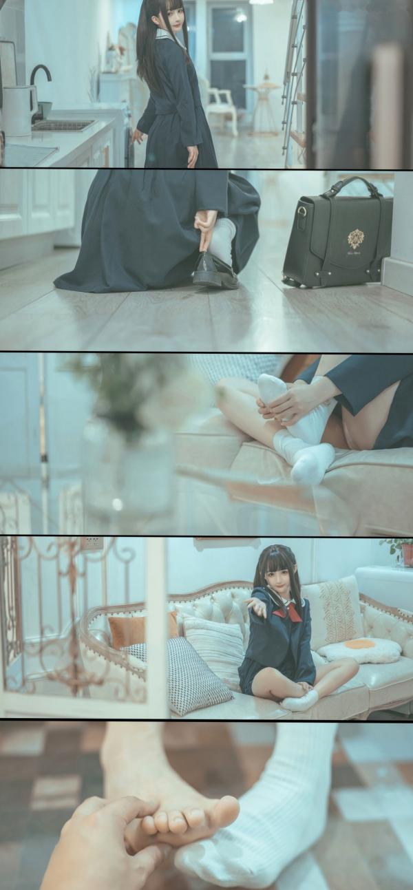 桜井宁宁 樱井宁宁  桜井宁宁-038-叫兽的恶作剧兄妹篇：清纯校服与性感蕾丝内衣私房照，演绎极致少女诱惑第158张图片