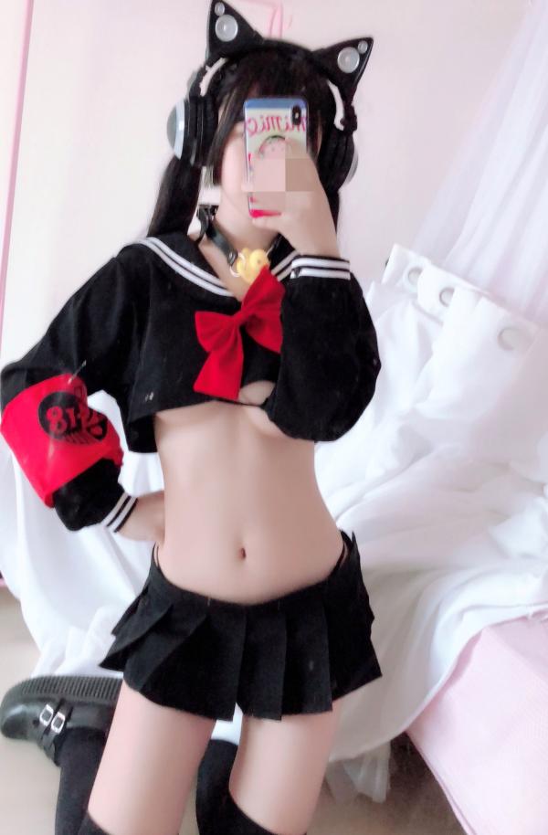 桜井宁宁 樱井宁宁  桜井宁宁-022-半乳制服概念第2张图片